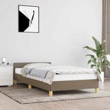  Okvir za krevet s uzglavljem bez madraca 80x200 cm tkanine | shoptok.hr