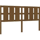  Uzglavlje za krevet boja meda 185,5x4x100 cm masivna borovina | shoptok.hr