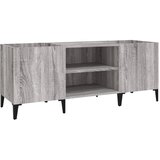 vidaXL omarica za gramofonske plošče siva sonoma 121x38x48 cm inž. les, (20716504) | Shoptok.si