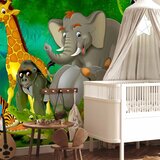  Foto tapeta - Colourful Safari 200x140 Premium | shoptok.hr
