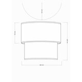 Brilagi led zidno svetlo boho eco 1xE27/10W/230V krem | Eponuda.com