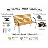  Vrtna drvena klupa Letvica - 125 cm | Shoptok.si