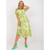Italy Moda Dress-DHJ-SK-15967.54P-light green | shoptok.hr
