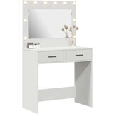  Toaletni stol s LED svjetlima Bijela 78 5x41x135 cm | shoptok.hr
