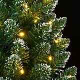 vidaXL Umetna ozka novoletna jelka 150 LED diod 150 cm | Shoptok.si