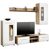 Mömax Dnevni Regal Bailamos, Bela, Barva Hrasta | Shoptok.si