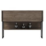 Hanah home komoda luxe black walnut | ePonuda.com