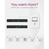 Icybox IB-DK8801-TB4 Thunderbolt 4 Docking Station | shoptok.hr
