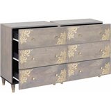  Kreveta s ladicama 2 pcs Siva 60 x 33 x 75 cm Čvrsto drvo manga | shoptok.hr