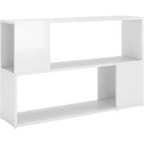 Maison Chic Knjižna omara - Knjižni regal visok sijaj bela 100x24x63 cm iverna plošča, (21724787) Cene