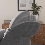 CARRYHOME KOTNA SEDEŽNA GARNITURA, mikrovlakna temno siva | Shoptok.si