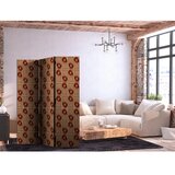  Paravan - Predatory Features - Red Abstract Shapes Inspired by Tribal 135x172 Jednostrani | shoptok.hr