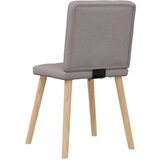  Jedilni stoli 6 kosov taupe blago, (21822609) | Shoptok.si