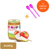 Hipp kašica za bebe sa breskvom i kruškom, 190g, 6 komada Cene