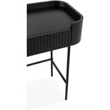 MOME Črna stranska mizica 40x120 cm Willa – | Shoptok.si