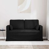 SOFA Kavč Črna Splošne dimenzije: 139 x 78 x 80 cm (Š x G x V) Žamet, (5000142836) | Shoptok.si