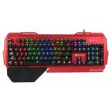 MeeTion MK20 mehanička metalna rgb tastatura, crvena cene