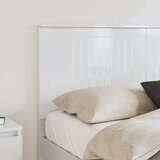  Vzglavje z vzglavjem Svetlo Belo 150 cm Konstruiran les, (5000109132) | Shoptok.si