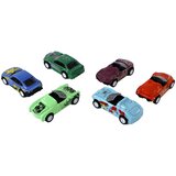  Set metalnih autića za igru s pogonom 1:64 - 6u1 | Shoptok.si