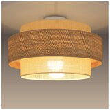  plafonsko svetlo boho 1xE27/60W/230V prečnik 40 cm juta/krem | Eponuda.com