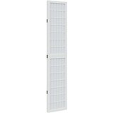 vidaXL Paravan 3-delni bel trden les pavlovnije | Shoptok.si