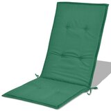  Jastuci za vrtne stolice 4 kom zeleni 120x50x3 cm od tkanine | shoptok.hr