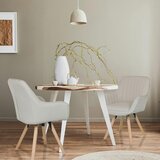 MID.YOU Naslanjač Scandi Soft, Krem Barva | Shoptok.si