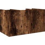  Organizator za pisalno mizo dimlj. hrast 44,5x24x25 cm inž. les, (21413924) | Shoptok.si