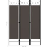 vidaXL Sobna pregrada s 3 panela antracit 120 x 180 cm | shoptok.hr