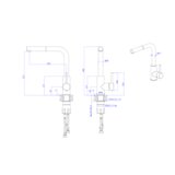 Aquasanita Set Luna 100X + Zora Plus krom mat | shoptok.hr