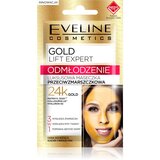 Eveline Cosmetics Gold Lift Expert pomlajevalna maska 3v1 7 ml Cene