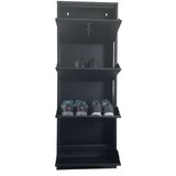 Hanah home Ormar za cipele Garda 4 Black | ePonuda.com