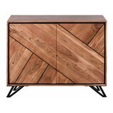 Interia Home & Living Omarica iz masivne akacije v naravni barvi 120x78x40 cm Ambala – | Shoptok.si