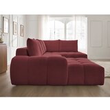 Bobochic Paris Bordo sklopiva/s prostorom za odlaganje kutna garnitura od šenila (s desnim kutom/u obliku slova "U") Everest – | shoptok.hr