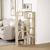 vidaXL Knjižna omara sonoma hrast 72x20x120 cm inženirski les | Shoptok.si