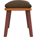  Tabure smeđi 45x29,5x35 cm od tkanine i umjetne kože | shoptok.hr