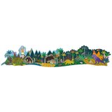 Floss&Rock® slagalica giant floor puzzle s figuricama za igru dinosaur (60 komada) | shoptok.hr