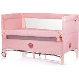 Chipolino putni krevetić s pomičnom stranicom Relax Flamingo Linen Cijene