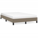 vidaXL Posteljni okvir taupe 120x190 cm tkanina Cene
