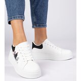 Gemre White and black women's sports sneakers Zelinda | shoptok.hr