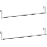  Karniše 2 kom bijelo-srebrne aluminijske | shoptok.hr