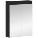  Kupaonski ormar s ogledalom TULUM Crna 60 x 16,5 x 78 cm | Eponuda.com