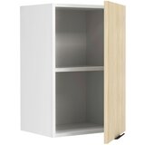 MID.YOU Kuhinjska Zgornja Omarica Fasola, Bela, Hrast, Š 40cm | Shoptok.si