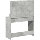  Toaletni stol Betonski sivi 100 x 41 x 135 cm Konstruirano drvo | shoptok.hr