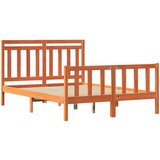  Krevetna konstrukcija Vosak smeđa 205,5 x 155,5 x 100 cm | Eponuda.com