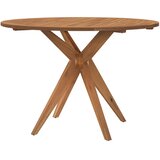  Vrtni stol okrugli Ø 110 x 75 cm od masivnog bagremovog drva | Eponuda.com