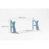 Hanah home Zidna polica Tiger Cat Blue | Eponuda.com
