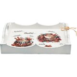  🎄Božićni Poslužavnik s Rukom Pisanim Tekstom – Savršen Blagdanski Poklon | shoptok.hr