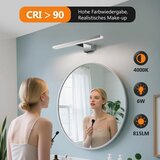 HOMMIE 30 cm LED luč za ogledalo 6 W, 4000 K | Shoptok.si