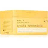 VT COSMETICS Vitamin C Astaxanthin Mask posvjetljujuća hidratantna maska za ujednačavanje tena lica veliko pakiranje 30 kom | shoptok.hr